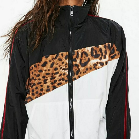 Leopard Windbreaker Jacket - Picture 2 of 2